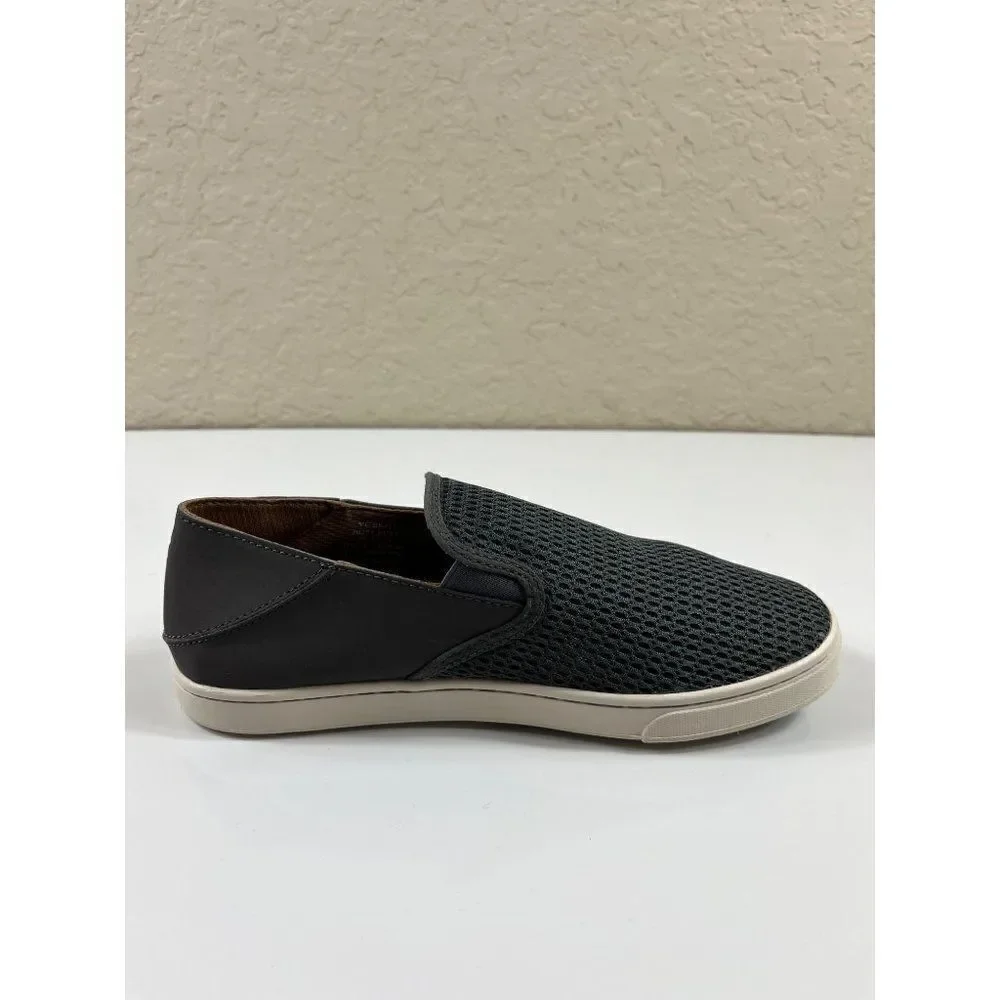 Olukai Pehuea Slip On Casual Shoe Pavement Gray AMPUTEE LEFT SHOE Womens Size 8